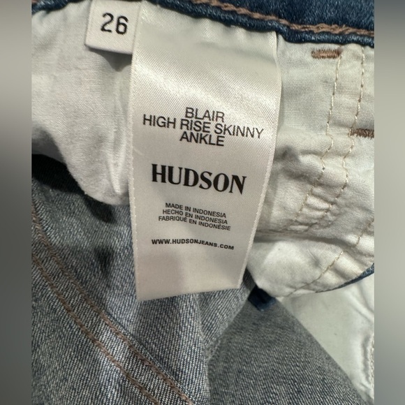 Hudson Jeans Blair High Rise Skinny - size 26 - Picture 7 of 7